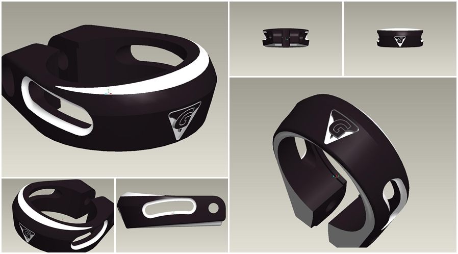 New Design Seat Clamp 3D